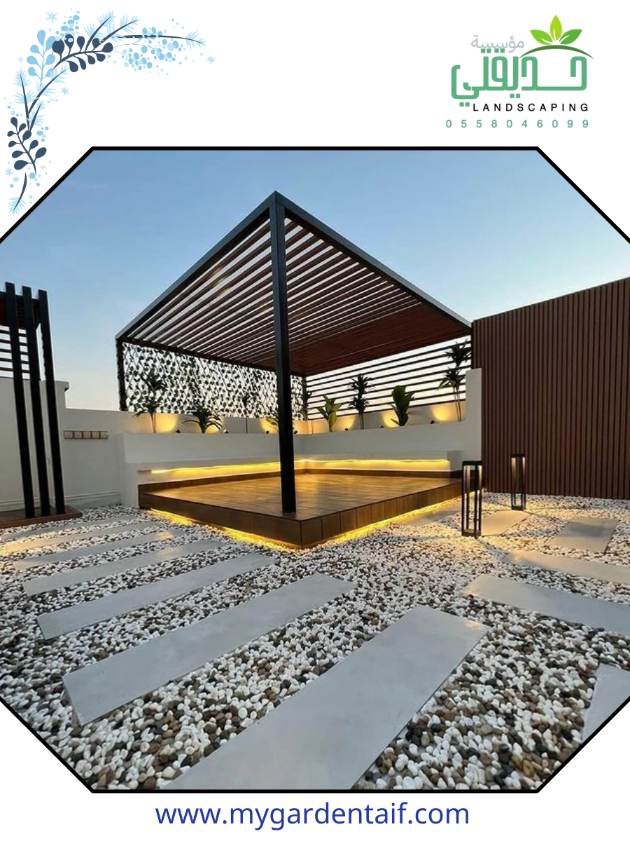 تنسيق حدائق الطائف (4)