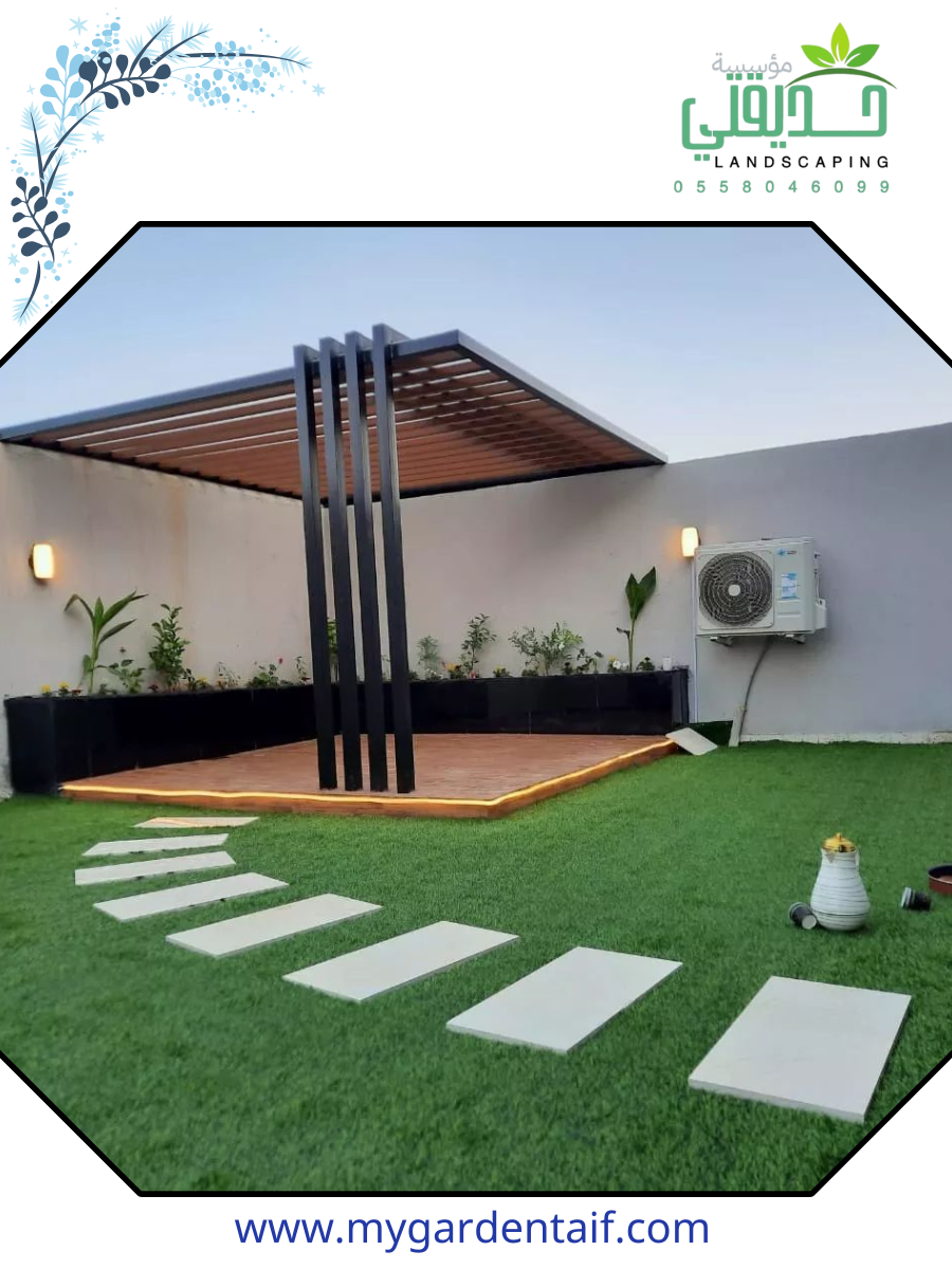 تنسيق حدائق الطائف (8)