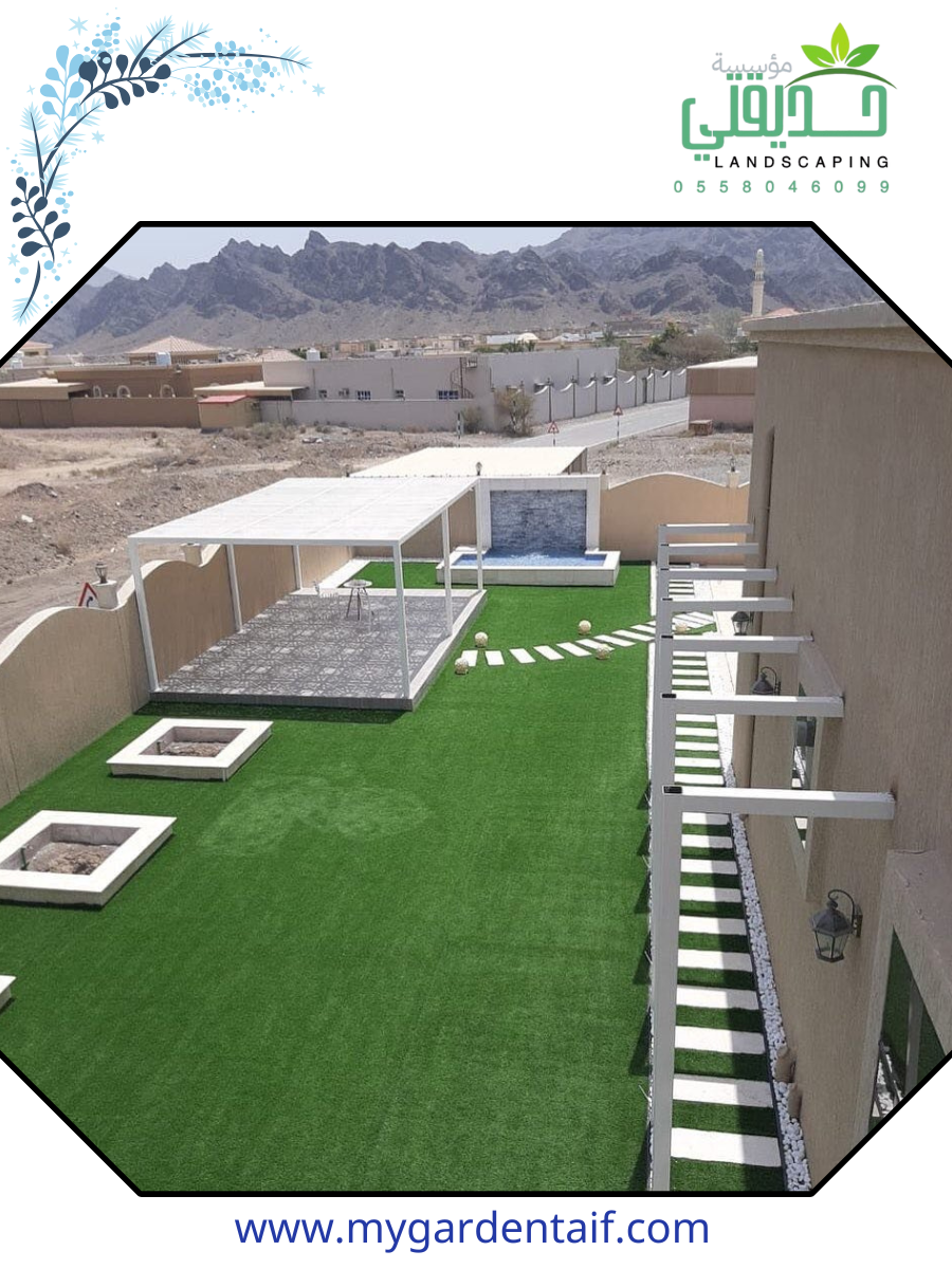 تنسيق حدائق الطائف (9)